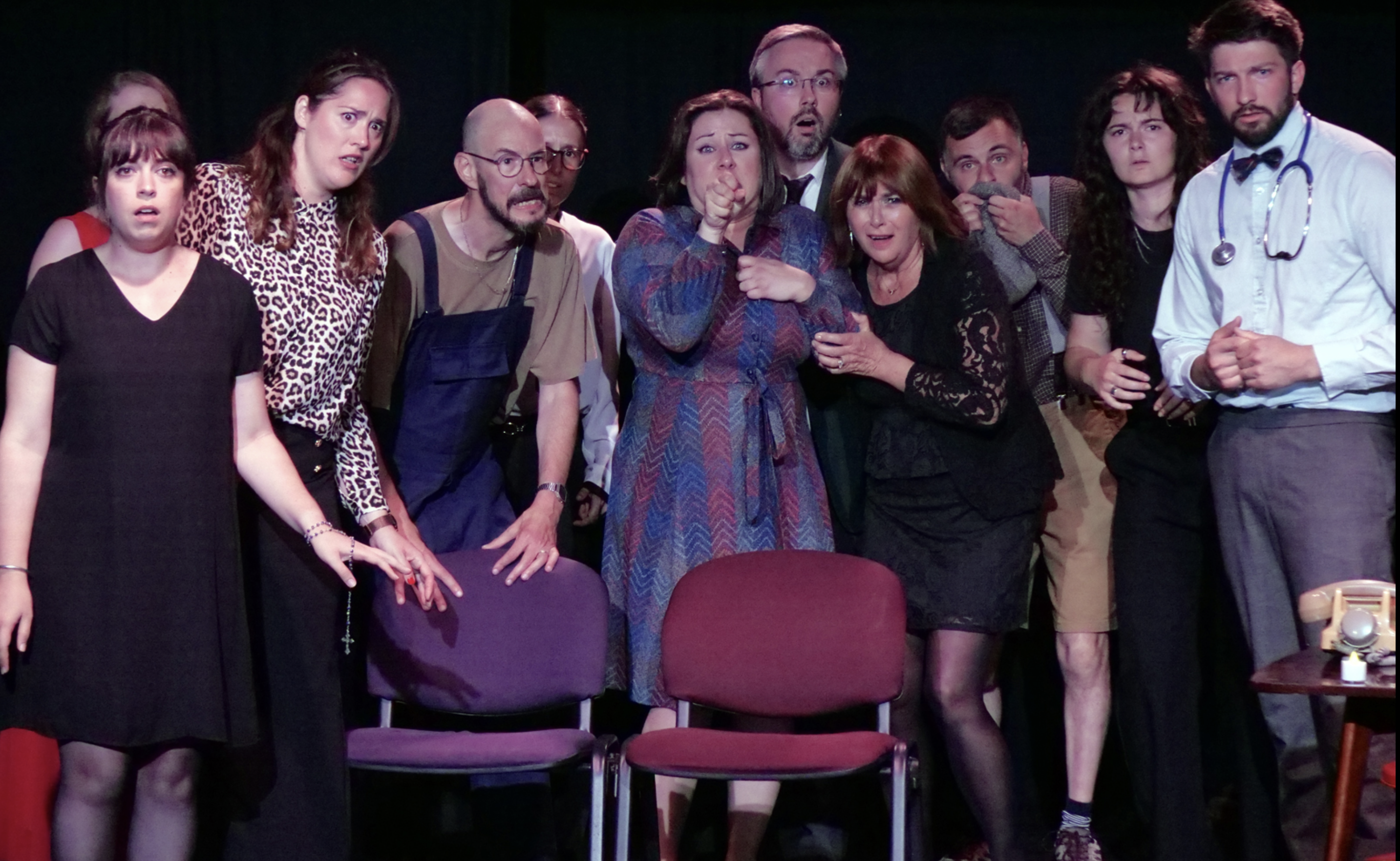 au revoir à la fin d'une pièce de théâtre